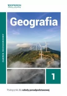 Podręcznik Geografia Klasa 1 Zakres rozszerzony Liceum i technikum - Podręczniki dla liceum - miniaturka - grafika 2