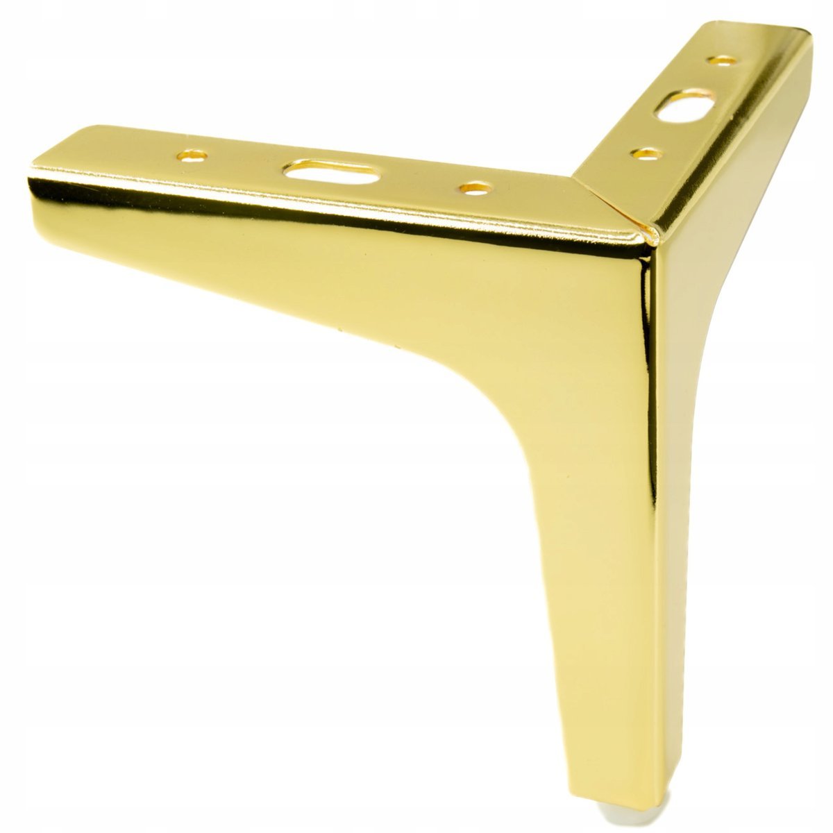 Noga meblowa Kotwica złoty wysokość 13 cm nóżka do łóżka, sofy komody