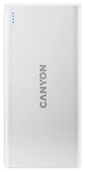 Powerbanki - Canyon Powerbank PB-106 10000 mAh biały - miniaturka - grafika 1