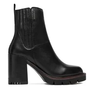 Botki damskie - Botki G-Star Raw CEO-WI34-CLEVELAND-02 Czarny - miniaturka - grafika 1