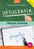 Pozostałe książki - Ortografia. Tablice szkolne - miniaturka - grafika 1
