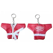 Gadżety dla kibiców - Masters Fight Equipment, Brelok, Mini Kimono, czerwono-czarny - miniaturka - grafika 1