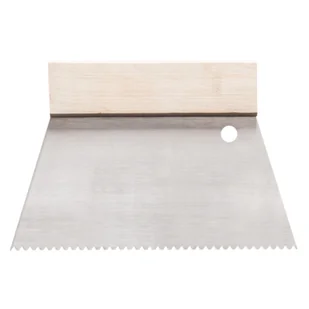 Szpachla 18 cm ząb C1 stalowa - Narzędzia murarskie - miniaturka - grafika 1