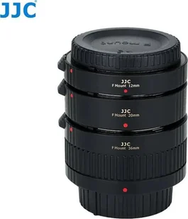 Konwerter JJC Zestaw pierścieni pośrednich macro JJC AET II do Nikon z przeniesieniem automatyki - Tulejki, adaptery, redukcje do aparatów - miniaturka - grafika 1