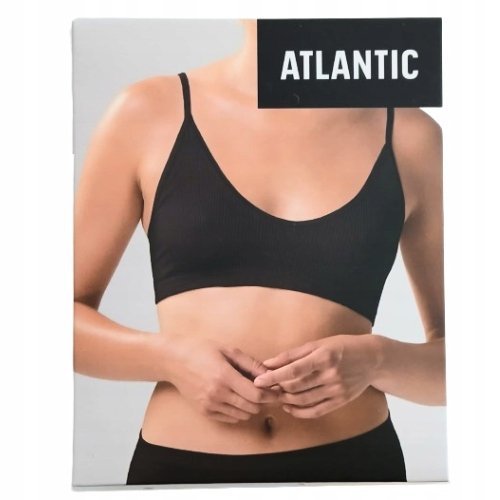Atlantic Top Biustonosz Sportowy damski L/XL czarny