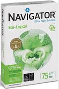 Papier do drukarek - NAVIGATOR Navigator Eco-Logical COP075CB papier do kserokopiarek, format: A4, gramatura papieru: 75 g/m, wysoki poziom bieli, 500 arkuszy NAVA475-REAM - miniaturka - grafika 1