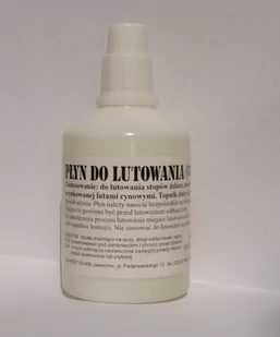 PŁYN DO LUTOWANIA [KWAS DO LUTOWANIA -GOTOWY] - Akcesoria spawalnicze - miniaturka - grafika 1