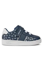 Buty dla chłopców - Geox Sneakersy B Eclyper Boy B455LA 00454 C4211 Granatowy - miniaturka - grafika 1