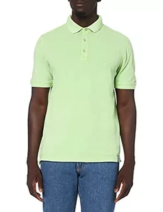 Camel Active Męska Koszulka Polo 4094613P09 z Rękawami, Zielony Light Green Los 72, M - Koszulki męskie - miniaturka - grafika 1
