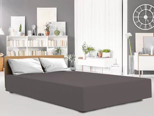 Darymex Prześcieradło jersey elastan z gumką ANTHRACITE/ANTRACYT/90x200x30 PJE90/ANTHRACITE - Prześcieradła - miniaturka - grafika 2