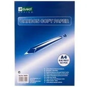 Przybory szkolne - D.RECT Kalka ołówkowa fiolet/niebieski A4 50 ark - miniaturka - grafika 1