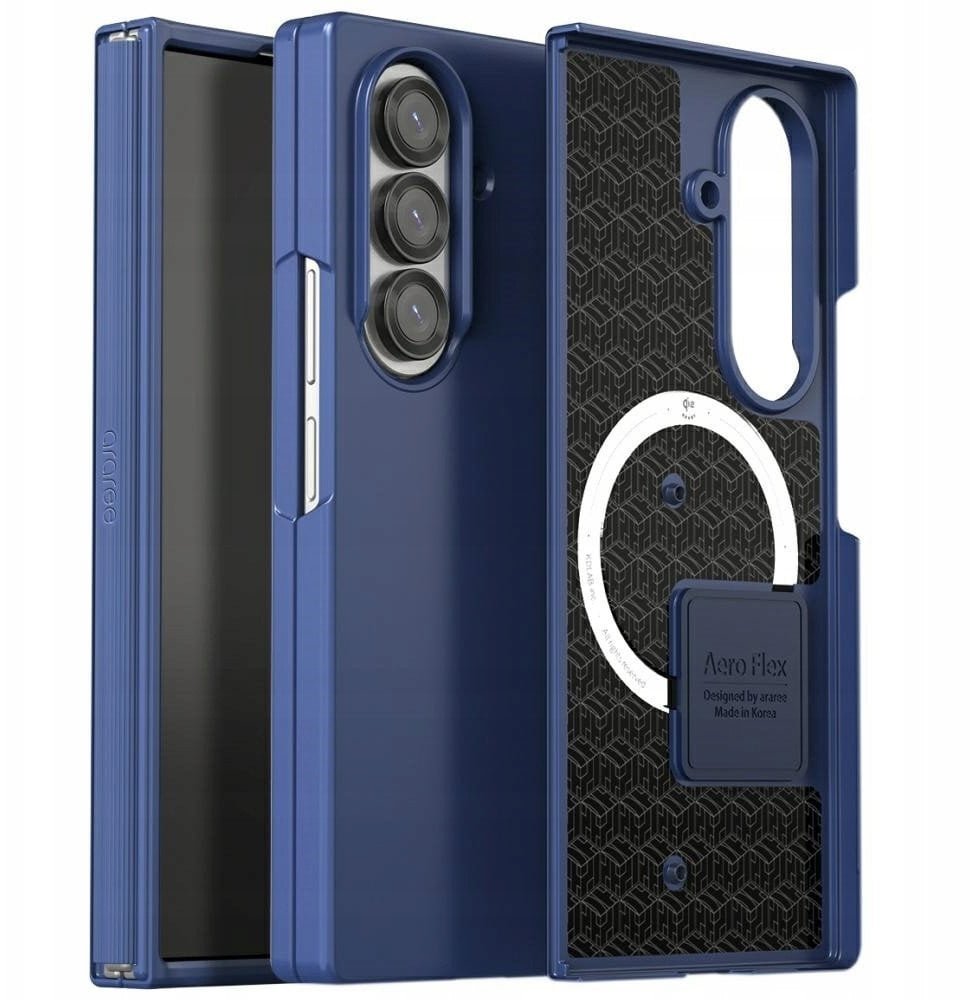 Case Araree Aero Flex M MagSafe Qi2 for Samsung Galaxy Z Fold7 navy