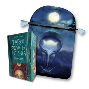 Zestaw Tarot Światła i Cienia z woreczkiem na karty - książka - Ezoteryka - miniaturka - grafika 1