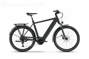 Winora Sinus X9 High black 2024 black matt 27,5 cala - Rowery elektryczne - miniaturka - grafika 1