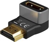 Adaptery i przejściówki - Goobay 72011 adapter kablowy HDMI Typu A (Standard) Czarny, Srebrny - miniaturka - grafika 1
