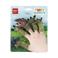 Maskotki i pluszaki - Pacynki na palce Apli Kids - Dinozaur T-rex - miniaturka - grafika 1