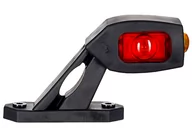 Akcesoria do przyczep i kamperów - Lampa Obrysowa Led Horpol Potrójna Na Wysięgniku Ukośnym Krótkim Ld 2109/P Prawa 12/24V - miniaturka - grafika 1