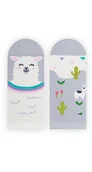 Skarpetki męskie - Zabawne Stopki W Lamy - Llamacita - 36-39 - miniaturka - grafika 1