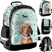 Plecaki szkolne i tornistry - Plecak Szkolny Tornister Dla Klasy 1 3 Pies Piesek Jamnik - miniaturka - grafika 1