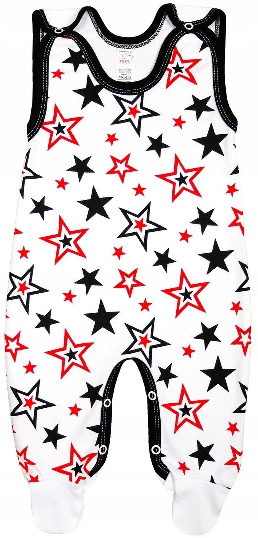 ŚPIOCHY Śpioszki ROZPINANE GWIAZDKI 68 KLEKLE