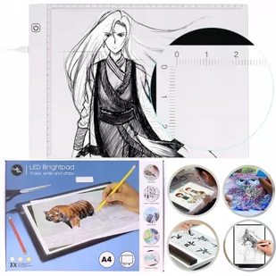 Tablet Graficzny Deska Kreślarska Do Rysowania Led - Zabawki interaktywne dla dzieci Tablet Graficzny Deska Kreślarska Do Rysowania Led - Zabawki interaktywne dla dzieci - miniaturka - grafika 1