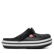 Buty dla chłopców - Klapki Crocs Crocs Crocband Kids Clog 207006 Czarny - miniaturka - grafika 1