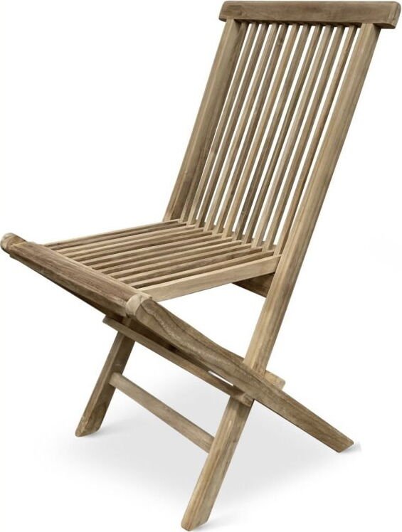 Zestaw składanych krzeseł ogrodowych Clasic teak, 2 szt.
