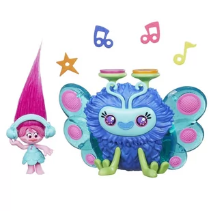 Hasbro Trolls Grająca DJ Poppy B9885 - Figurki dla dzieci - miniaturka - grafika 1