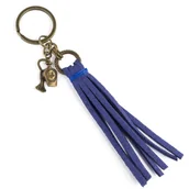 Breloki - Brelok zawieszka flakon perfum, chwost zamsz syntetyczny / JG. Projekt - miniaturka - grafika 1