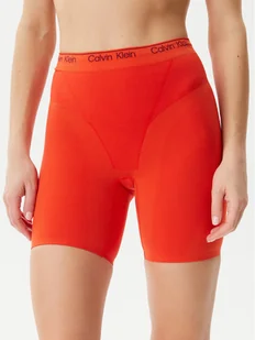 Calvin Klein Underwear Szorty sportowe LV00QF8324 Pomarańczowy - Spodenki damskie - miniaturka - grafika 1
