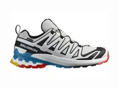 Buty trekkingowe damskie - Damskie buty do biegania Salomon XA Pro 3D V9 GTX W LunarRock/White/Black  UK 5 - miniaturka - grafika 1