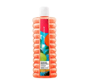 AVON SENSES BUBBLE BATH PŁYN DO KĄPIELI TROPICAL MEXICANA 500ML - Kosmetyki do kąpieli - miniaturka - grafika 1