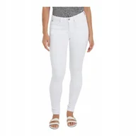 Spodnie damskie - TOMMY HILFIGER SPODNIE DAMSKIE JEANSOWE TH FLEX COMO SKINNY BIAŁE r.27/30 - miniaturka - grafika 1