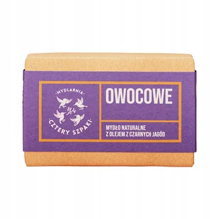 Cztery Szpaki Mydło Owocowe 110g Naturalne Ręcznie robione - Mydła - miniaturka - grafika 1