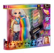 Lalki dla dziewczynek - Rainbow High, laka Hair Studio - miniaturka - grafika 1