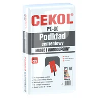 Zaprawy budowlane - Podkład cementowy PC-80 23 kg CEKOL - miniaturka - grafika 1