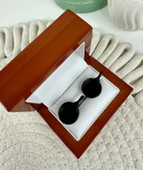 Spinki do mankietów i krawatów - SPINKI DO MANKIETÓW koszuli patelnia kucharz - miniaturka - grafika 1