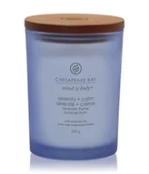 Świece - Chesapeake Bay Candle Mind & Body Serenity & Calm - Lavender Thyme Świeca zapachowa 250 g - miniaturka - grafika 1