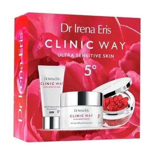 Dr Irena Eris Clinic Way 5° Zestaw Krem na dzień, 50ml + Krem na noc, 30ml + Dermokapsułki, 30szt. - Zestawy kosmetyków damskich - miniaturka - grafika 1