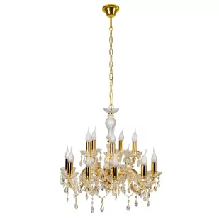 Maria Teresa CANDELLUX 12 Lampa wisząca złota 30-94608 - Lampy sufitowe - miniaturka - grafika 2