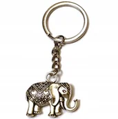 Breloki - Brelok Breloczek Przywieszka Do Kluczy Słoń, Słonik Na Szczęście Dwustronny - miniaturka - grafika 1