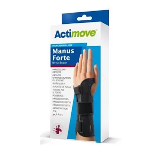 Actimove Professional Line Orteza nadgarstka rozmiar XS (lewa) czarny, 1szt. - Ortezy, stabilizatory i opaski elastyczne - miniaturka - grafika 1