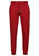 Bluzy męskie - Superdry Joggers z mankietami Bluza męska, Ścieżka Red Marl, M - miniaturka - grafika 1