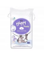 Waciki, płatki i patyczki kosmetyczne - Bella Baby Happy Płatki kosmetyczne dla dzieci Baby Happy Cotton Pads 60 szt. 60 szt. - miniaturka - grafika 1