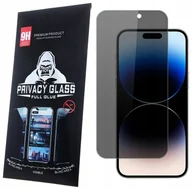 Szkła hartowane na telefon - SZKŁO PRYWATYZUJĄCE ANTI SPY do iPhone 15 PLUS - miniaturka - grafika 1