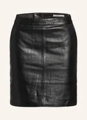 Spódnice - Gestuz Spódnica Skórzana Char schwarz - miniaturka - grafika 1