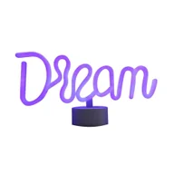 Lampy stojące - Lampa stołowa LED 0,79W napis DREAM FM-JNL33 Zuma Line - miniaturka - grafika 1