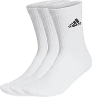 Skarpety termoaktywne - Adidas Skarpety adidas Cushioned Crew Socks 3P białe HT3446 43-45 - miniaturka - grafika 1