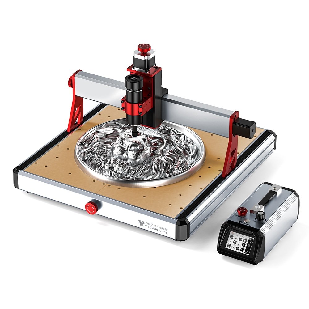 TWO TREES TTC450 Ultra CNC Router Machine 460mmx460mm Working Area