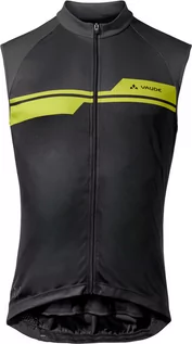 Koszulki rowerowe - VAUDE Posta Full-Zip Sleeveless Tricot Men, czarny XL 2022 Koszulki kolarskie - grafika 1